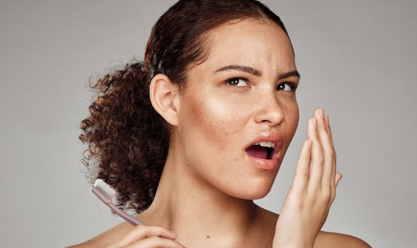 get rid of bad breath in one minute